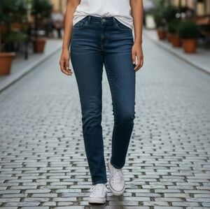 Simply Vera Vera Wang Skinny Mid Rise Jeans - 8P